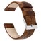 BARTON WATCH BANDS Quick Release Top Grain Leather Watch Band Strap Caramel Tan Leather 22mm