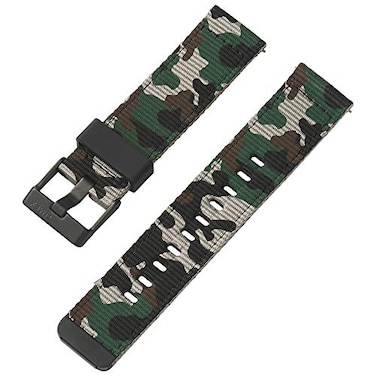 Timex 22mm Fabric QuickRelease Strap Green Camo with Black Buckle