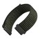 WOCCI 20mm Adjustable Nylon Watch Band Quick Release Sport Loop Strap Army Green