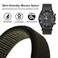WOCCI 20mm Adjustable Nylon Watch Band Quick Release Sport Loop Strap Army Green
