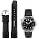 Niziruoup Watch Band Quick Release Fluororubber 19mm 20mm 21mm 22mm Soft Durable Universal FKM Rubber Replacement Band Strap for Men Women