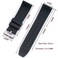 Niziruoup Watch Band Quick Release Fluororubber 19mm 20mm 21mm 22mm Soft Durable Universal FKM Rubber Replacement Band Strap for Men Women