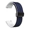 LYSMVIVI Soft Silicone Magnetic Watch Band 22mm 20mm 19mm 18mm 16mm with Quick Release Adjustable Sport Replacement Strap for Men Women