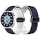 LYSMVIVI Soft Silicone Magnetic Watch Band 22mm 20mm 19mm 18mm 16mm with Quick Release Adjustable Sport Replacement Strap for Men Women