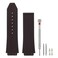 SANDEIN 25mm Watch Band Compatible with 25x19x22mm Soft Silicone Rubber Replacement Watch Straps