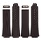SANDEIN 25mm Watch Band Compatible with 25x19x22mm Soft Silicone Rubber Replacement Watch Straps
