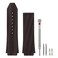 SANDEIN 25mm Watch Band Compatible with 25x19x22mm Soft Silicone Rubber Replacement Watch Straps