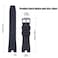 WRISTARMOR Rubber Strap compatible with Citizen AW1475 1476 1477 CA4154 4155 Men EcoDrive Wristwatch replacement Silicone watchbandBlack Black buckle