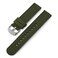 Timex 20mm Fabric Strap Green with SilverTone Buckle