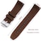 Niziruoup 22mm FKM Rubber Watch Band Quick Release Fluororubber Soft Durable Universal Sport Watch Replacement Band Strap for Men Women Rubber Brown