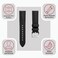 WatchGecko Atlas Sailcloth Waterproof Watch Strap QuickRelease Spring Bars Brushed StainlessSteel Buckle 18mm22mm Sizes 5 Colour Options Durable Comfortable 21mm