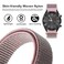 WOCCI 16mm Adjustable Nylon Watch Band Quick Release Sport Loop Strap Sand Pink
