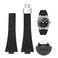 LDDAL Quick Release Watch Band for Tissot PRX Strap ReplacementFKM Rubber Strap and Butterfly Clasp Compatible with Tissot PRX 40mm Watch Series black