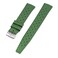 StrapHabit Quick Release Tropical Style FKM Rubber Watch Strap Band 18mm 19mm 20mm 21mm 22mm Green 21mm