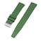 StrapHabit Quick Release Tropical Style FKM Rubber Watch Strap Band 18mm 19mm 20mm 21mm 22mm Green 18mm