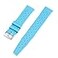 StrapHabit Quick Release Tropical Style FKM Rubber Watch Strap Band 18mm 19mm 20mm 21mm 22mm Light Blue 19mm
