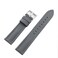 Onthelevel Water Resistant Oxford Fabric Watch Strap 18mm 20mm 22mm Sailcloth With Leather Back Lining Quick Release Watch Band Replacement Gray 20mm