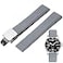 Niziruoup FKM Rubber Watch Bands Deployment Clasp Adjustable CTS Fluororubber 19mm 20mm 21mm 22mm Quick Release Soft Durable FKM Rubber Watch Strap Universal Replacement Band Strap for Men Women