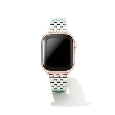 Kendra Scott Alex 5 Link Watch Band in Iridescent Stainless Steel