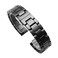 Nice Pies Ceramic Bracelet Watch Band Universal strap with Quick Release Pins Butterfly Buckle Deployment Clasp 14mm Black