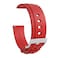 MONTREUX 22mm Premium Quick Release FKM Rubber Watch Strap Band for Rolex Omega TAG Heuer Seiko More Red