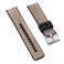 StrapHabit Quick Release Sailcloth and FKM Rubber Hybrid Watch Strap Band 20mm 22mm Nylon 20mm Khaki