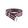 TOPBD 20mm High Density Nylon Strap WatchBand For Omega Seamaster 007 Moonswatch Commander Speedmaster 300 AT150 AQUA TERRA BeltSoft Canvas Fabric Strap Compatible 1921 MMRED Blue