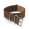 Timex TW7C63000 20mm Brown Genuine Leather DoubleLayered SlipThru Strap