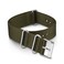 Timex TW7C63300 20mm Olive Green Fabric DoubleLayered SlipThru Strap