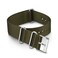 Timex TW7C63300 20mm Olive Green Fabric DoubleLayered SlipThru Strap