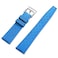Niziruoup 20mm Rubber Watch Strap Quick Release Fluororubber Tropical Style Soft Durable Universal FKM Watch Band Rubber Replacement Band Strap for Men Women Rubber Light Blue