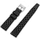 Niziruoup FKM Rubber Watch Strap Quick Release Tropical Style Fluororubber 18mm 20mm 22mm Universal Soft Durable Genuine FKM Rubber Replacement Band Strap for Men Women Rubber Black