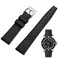 Niziruoup FKM Rubber Watch Strap Quick Release Tropical Style Fluororubber 18mm 20mm 22mm Universal Soft Durable Genuine FKM Rubber Replacement Band Strap for Men Women Rubber Black