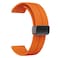 LYSMVIVI Soft Silicone Magnetic Watch Band 22mm 20mm 19mm 18mm 16mm with Quick Release Adjustable Sport Replacement Strap for Men Women