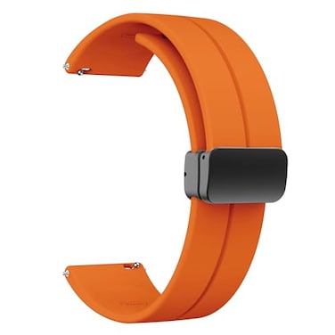 LYSMVIVI Soft Silicone Magnetic Watch Band 22mm 20mm 19mm 18mm 16mm with Quick Release Adjustable Sport Replacement Strap for Men Women