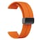LYSMVIVI Soft Silicone Magnetic Watch Band 22mm 20mm 19mm 18mm 16mm with Quick Release Adjustable Sport Replacement Strap for Men Women