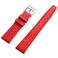 Niziruoup FKM Rubber Watch Strap Quick Release Tropical Style Fluororubber 18mm 20mm 22mm Soft Breathable Durable FKM Rubber Watch Band Universal Replacement Band Strap for Men Women