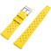 Niziruoup FKM Rubber Watch Strap Quick Release Tropical Style Fluororubber 18mm 20mm 22mm Soft Breathable Durable FKM Rubber Watch Band Universal Replacement Band Strap for Men Women