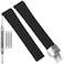 Feyert 21mm Watch Band Compatible with Patek Philippe Aquanaut 5164A 5167A men FKM Rubber Replacement Strap men Silicone Bracelet Black