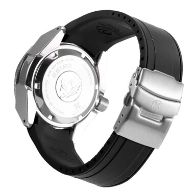 INO Design StrapXProSRX1A 22mm Watch Bands CurvedEnd Rubber Watch Strap Replacement for Seiko Prospex Samurai Series King Samurai Series Automatic Dive Watch SRPB09 SRPB51 SRPB53 SRPE35 SBDY065 SRPF79