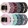 GEAK 12 Pack Elastic Nylon Band Compatible with Fitbit Versa 3Fitbit Versa 4Fitbit SenseSense 2 Bands for Women Men Breathable Stretchy Sport Solo Loop Strap for Fitbit Versa 3Versa 4 Smartwatch