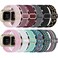 GEAK 12 Pack Elastic Nylon Band Compatible with Fitbit Versa 3Fitbit Versa 4Fitbit SenseSense 2 Bands for Women Men Breathable Stretchy Sport Solo Loop Strap for Fitbit Versa 3Versa 4 Smartwatch