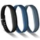 Greeninsync Compatible with Fitbit Bands for Flex 2 Adjustable Soft Silicone Sports with Fastener Clasp Fitness Replacement Wristband Strap for Fitbit Flex 2 Smart Watch Large3Pack