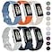 Tobfit 6 PACK Sport Bands Compatible with Fitbit Charge 6 Fitbit Charge 5 Bands for Women Men Soft Silicone Waterproof Straps Replacement Wristbands Compatible for Fitbit Charge 5 Charge 6