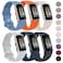 Tobfit 6 PACK Sport Bands Compatible with Fitbit Charge 6 Fitbit Charge 5 Bands for Women Men Soft Silicone Waterproof Straps Replacement Wristbands Compatible for Fitbit Charge 5 Charge 6