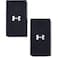 Under Armour UnisexAdult 6inch Performance Wristband 2Pack Black 001White One Size Fits All