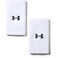 Under Armour UnisexAdult 6inch Performance Wristband 2Pack White 100Black One Size Fits All