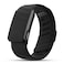 DADO Silicone Sport Replacement Band Compatible WHOOP 50 One Peak and Life Fitness Tracker Breathable Durable Comfortable Not for Whoop Gen 4 All Black LifeMG