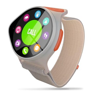 Nickwatch By Nickelodeon GPS Tracking Smartwatch with App Chat Call Durable SOS Call Motion Games Step Counter School Mode More Endless Fun for All Requires Data PlanFirst Month Free