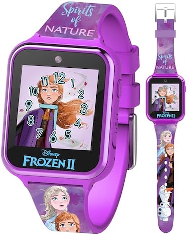 Accutime Frozen 2 Touchscreen Interactive Smart Watch Model FZN4707AZ Camera Multi Purple